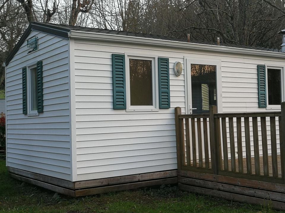 Domaine de Néguenou - Mobil home - Mobilhome 6 personnes - Mobilhome PRIVILEGE Dimanche - 2 chambres - 40m² terrasse comprise