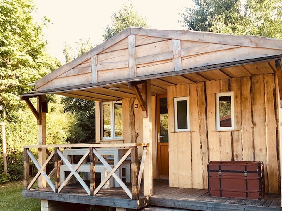 la Roche d'Ully - Mobil home - Mobilhome 4 personnes - Cottage OGHAM - 25m2- La cabane insolite des Scribes