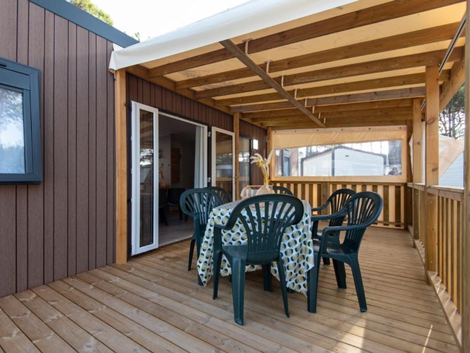 Camping Club La Côte des Roses - MS Vacances - Mobil home - Mobilhome 6 personnes - Toscane CONFORT Climatisé