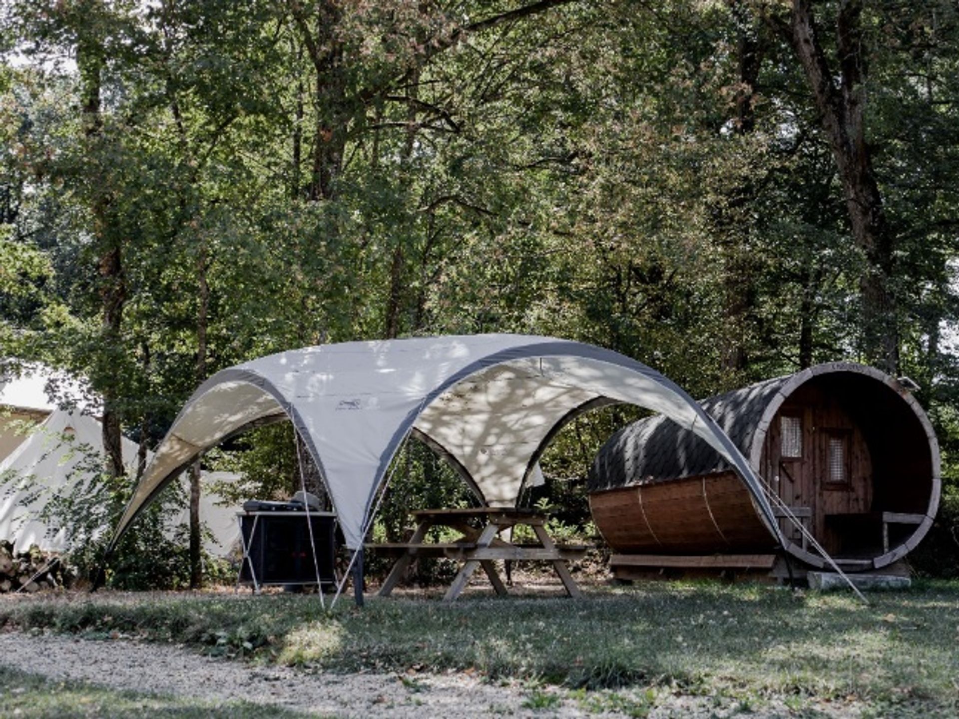 L'Orangerie de Beauregard - Mobil home - GLAMPING BARREL sans sanitaires