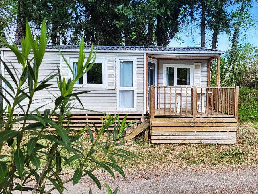 Le Val de Cesse - Mobil home - Mobilhome 4 personnes - MALIN 20m² - 2 chambres - climatisation - terrasse