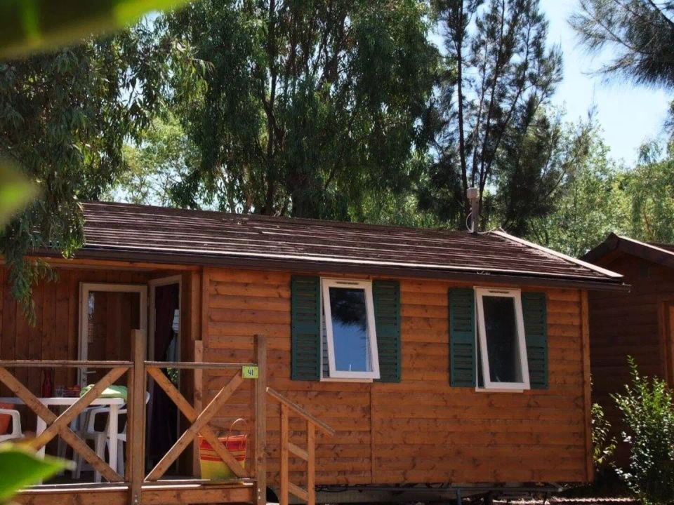 Les Cigales - Mobil home - Mobilhome 4 personnes - Georgia Confort 3 Pièces 4 Personnes Climatisé + TV