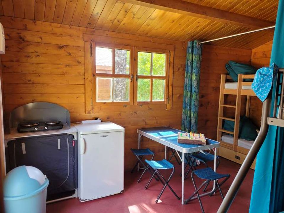 La Clé des Champs - Tente meublée - Tente 5 personnes - Cabane toilée