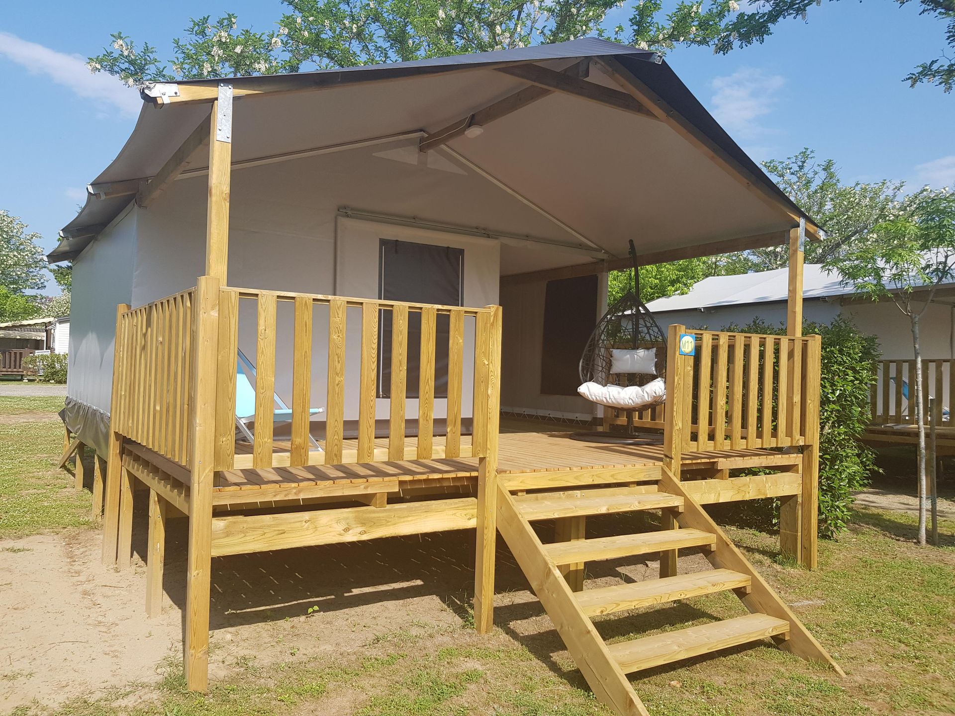 Le Riviera - Tente meublée - Lodge Confort + 25m² 2 chambres