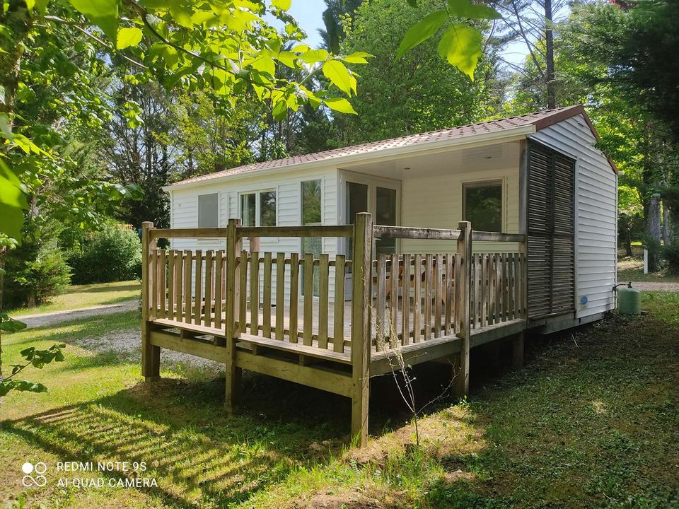 La Prade - Mobil home - Mobilhome 6 personnes - Confort Noyers avec terrasse semi-couverte + climatisation