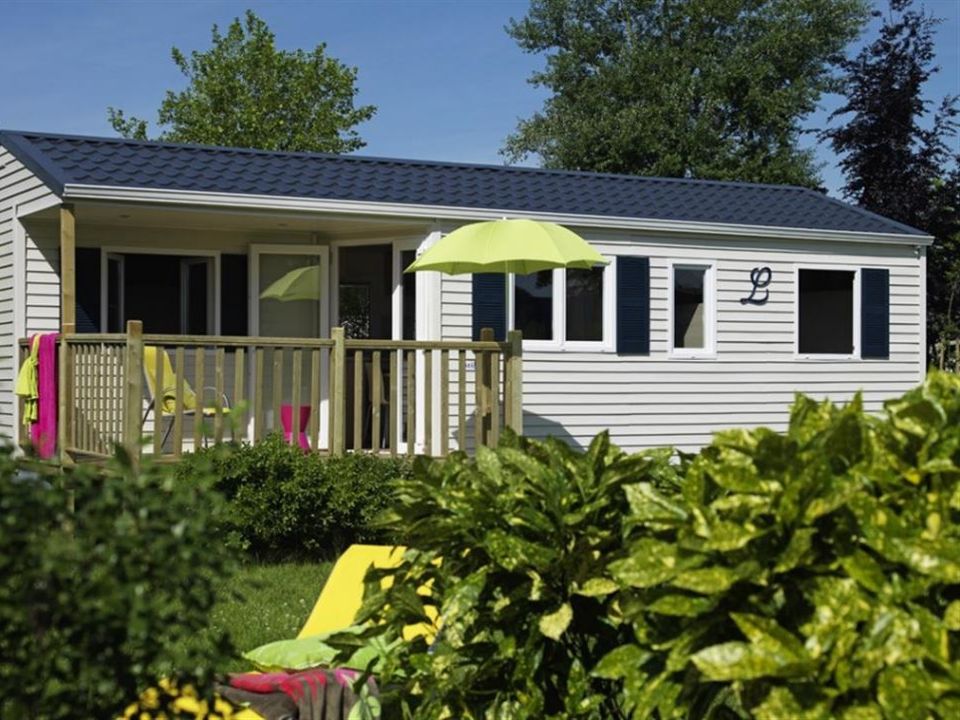 Les Pins - Mobil home - Mobilhome 6 personnes - Classique 3 chambres terrasse semi intégrée