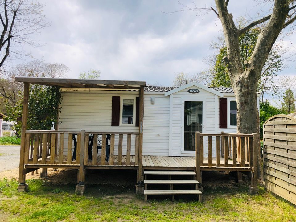 Le Fief d'Anduze - Mobil home - Mobilhome 4 personnes - VENUS (2 chambres avec climatisation en option à régler sur place)