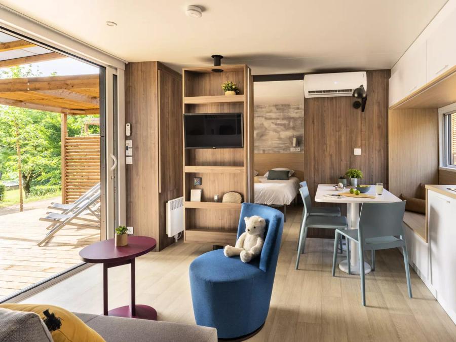 La Citadelle - Mobil home - Mobilhome 5 personnes - Mobil-home PREMIUM 3 Pièces 5 Personnes Climatisé + TV 2 Sdb