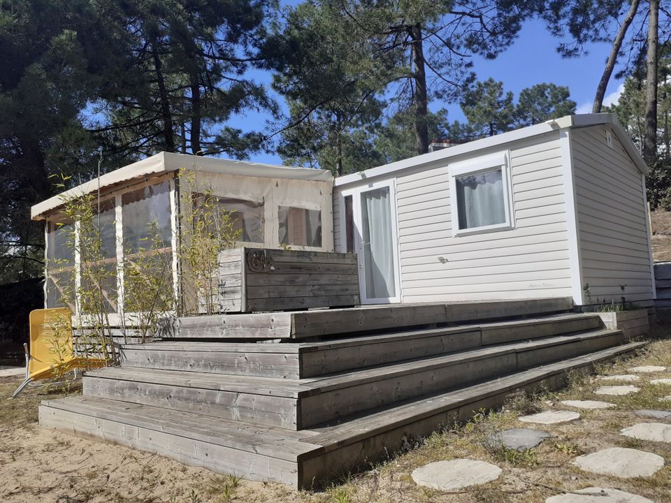 Le Domaine des Pins - Mobil home - Mobilhome 6 personnes - 064 - 3 chambres - 2 SDB