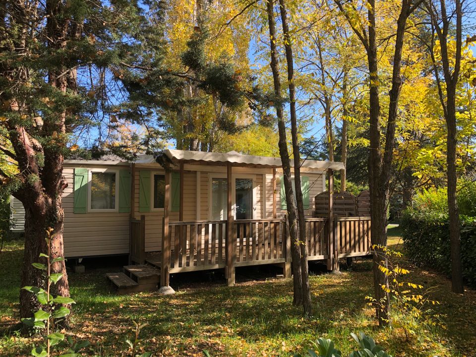 L'eau Vive - Mobil home - Mobilhome 6 personnes - Les 4 Reines (Privilège) - 32m² 3 chambres