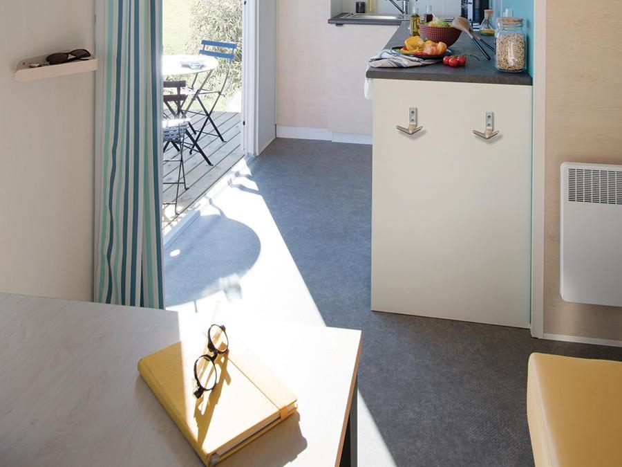 Camping des Dunes - Mobil home - Mobilhome 2 personnes - Confort - 20m² - 1 chambre