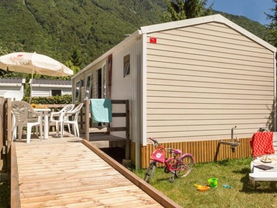 Le Château de Rochetaillée - Mobil home - Mobilhome 4 personnes - KOAWA FAMILY CONFORT PMR TV