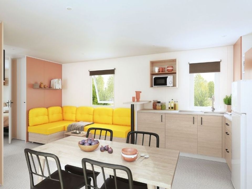 Les Pirons - Mobil home - Mobilhome 6 personnes - Confort + 3 chambres 2 sdb 40m²