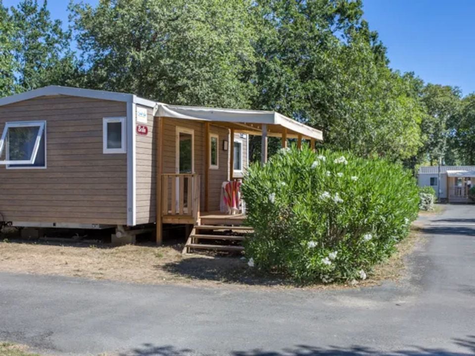 Camping Club Verébleu - Mobil home - Mobilhome 6 personnes - Mobil-home Caraïbes - 2 chambres