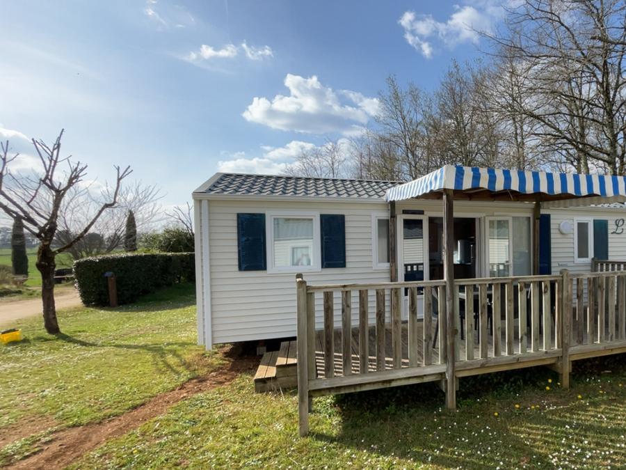 Les Nauves - Mobil home - Mobilhome 6 personnes - Mobilhome Confort 33,5 m² 3 chambres + terrasse semi couverte + Clim