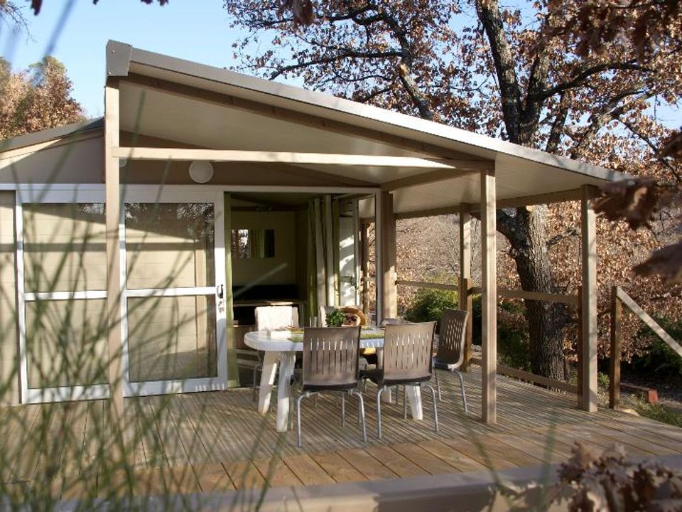 La Beaume - Châlet - Chalet 5 personnes - 28m² CONFORT 2 chambres + terrasse semi-couverte