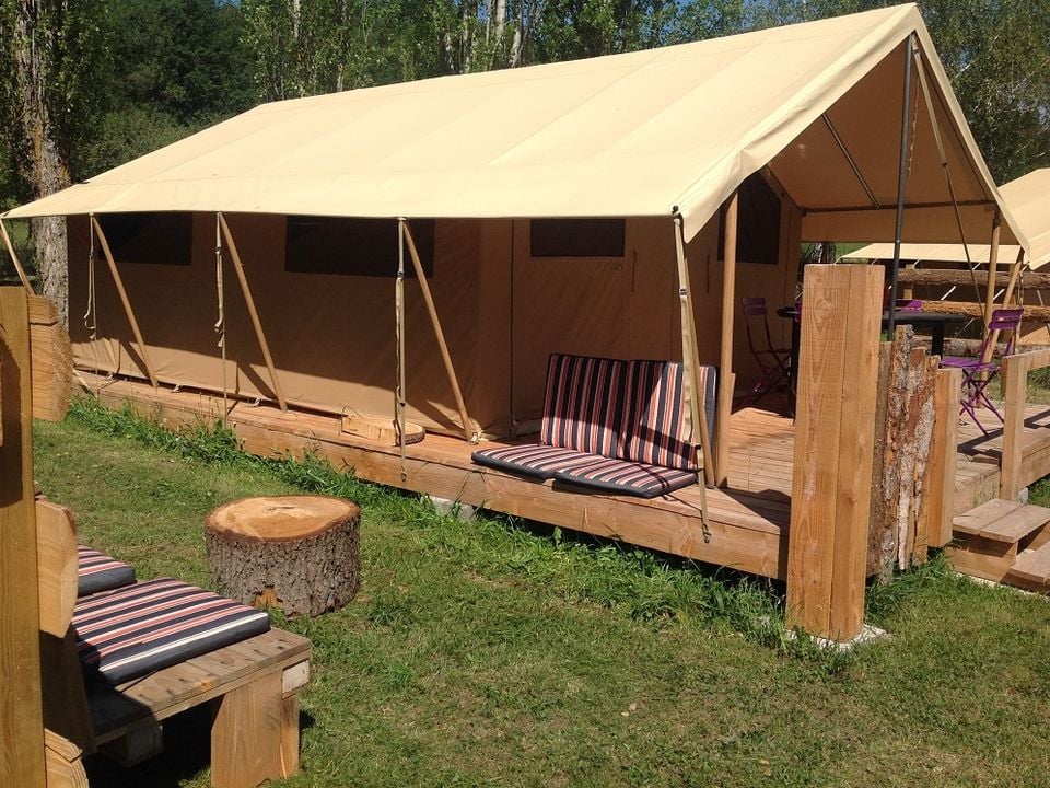 Le Pont d'Allagnon - Tente meublée - Tente 4 personnes - GERGOVIE