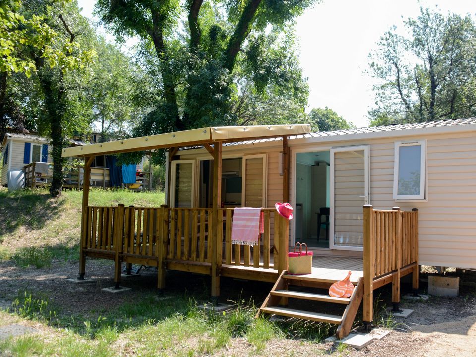 Parc Bellevue - Mobil home - Mobilhome 5 personnes - MOBIL HOME RIVIERA (2 adultes et 3 enfants )