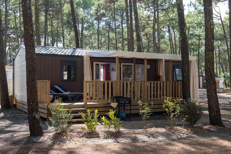 Camping Club Navarrosse Plage - MS Vacances - Mobil home - 6p - Cottage Toscane PREMIUM