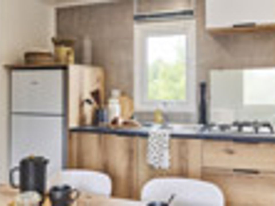 des Familles - Mobil home - Mobilhome 6 personnes - Welcome 3 CH - 6 PERS 29 m² - TV : A/D samedi et dimanche