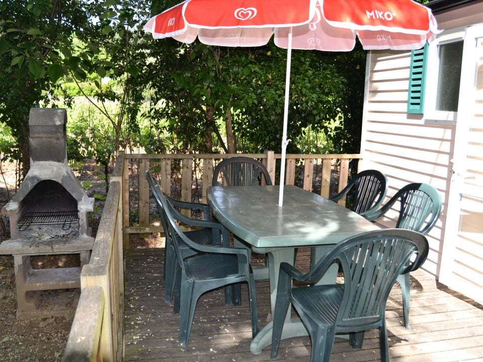 Le Casque Roi - Mobil home - Mobilhome 4 personnes - Mobil Home Grand Confort 3 Pièces 4 Personnes Climatisé + TV