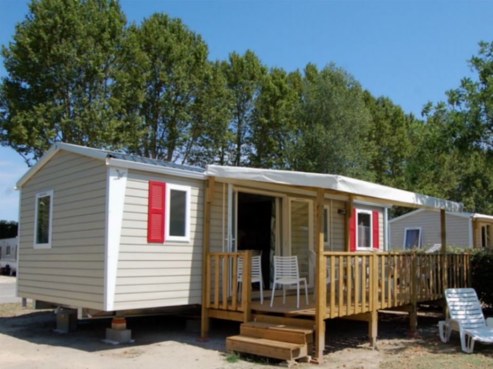 Camping de la Durance - Mobil home - Mobilhome 4 personnes - EVO 33