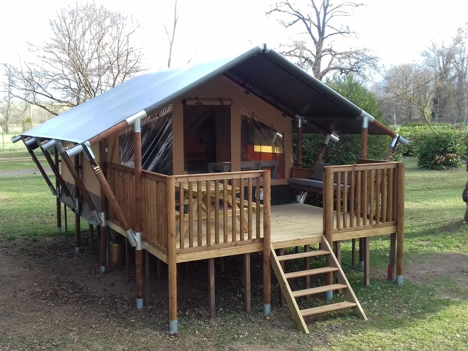 Les Loges - Lodge - Lodge 4 personnes - LODGE SAFARI (Sans sanitaires)