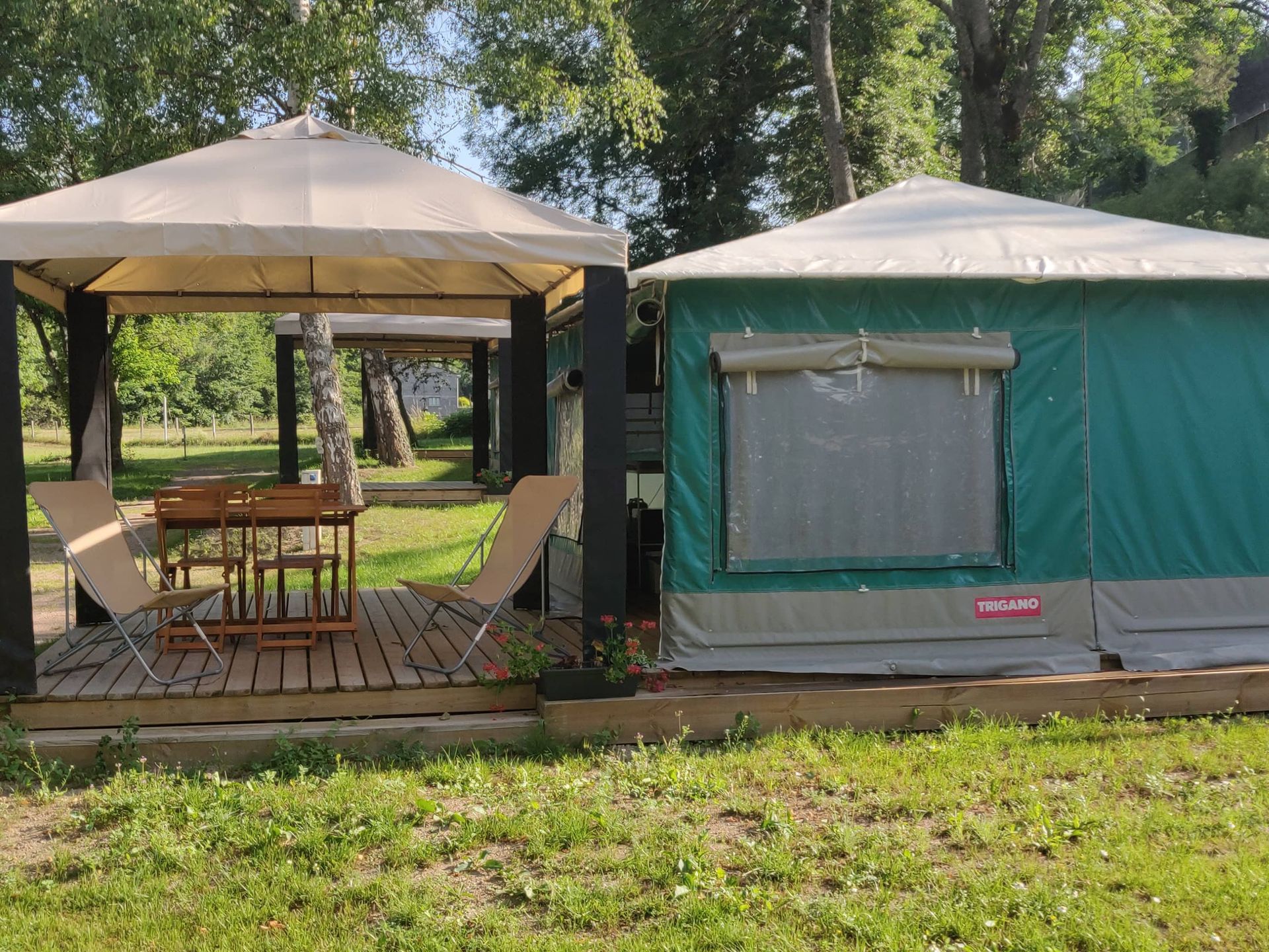 Camping Le Verdillé - Bungalow - Bungalow 4 pers.