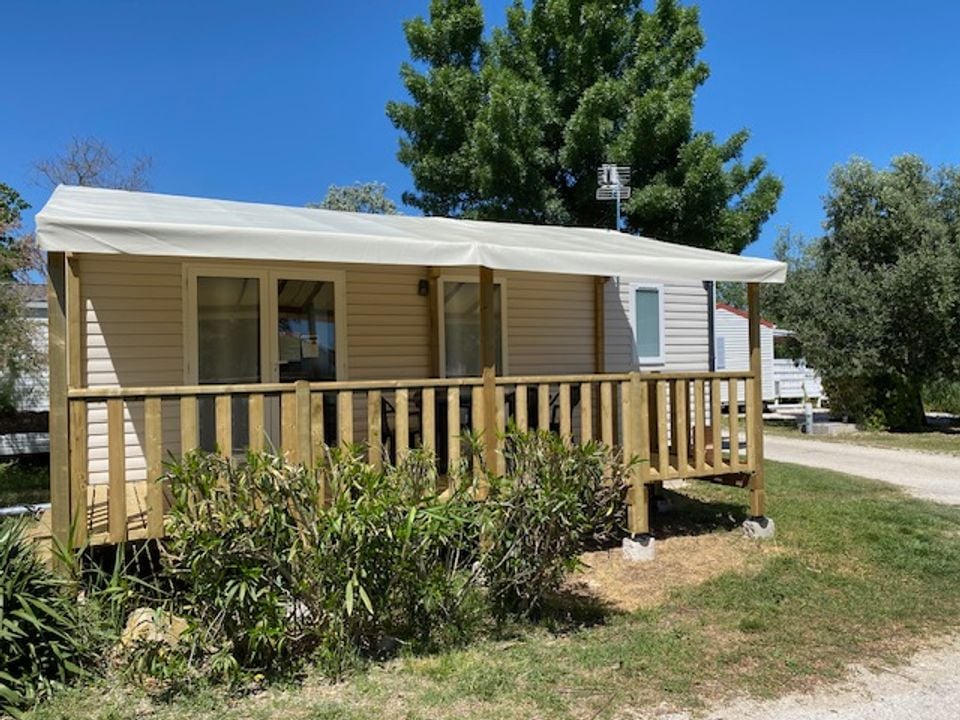 Domaine Naturiste De Lambeyran - Mobil home - Mobilhome 4 personnes - Riviera Flower - 32m2 - 2 chambres