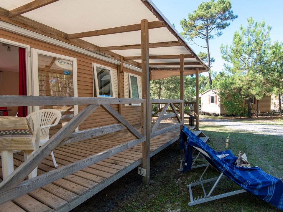 Camping Club Les Tourterelles - MS Vacances - Mobil home - Mobilhome 6 personnes - Camélia STANDARD 4/6 personnes