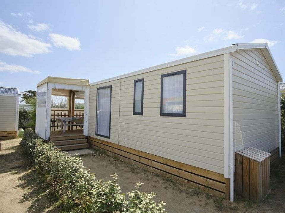 Les Dunes - location vacances - Mobilhome 6 personnes - Mobil-home Albatros