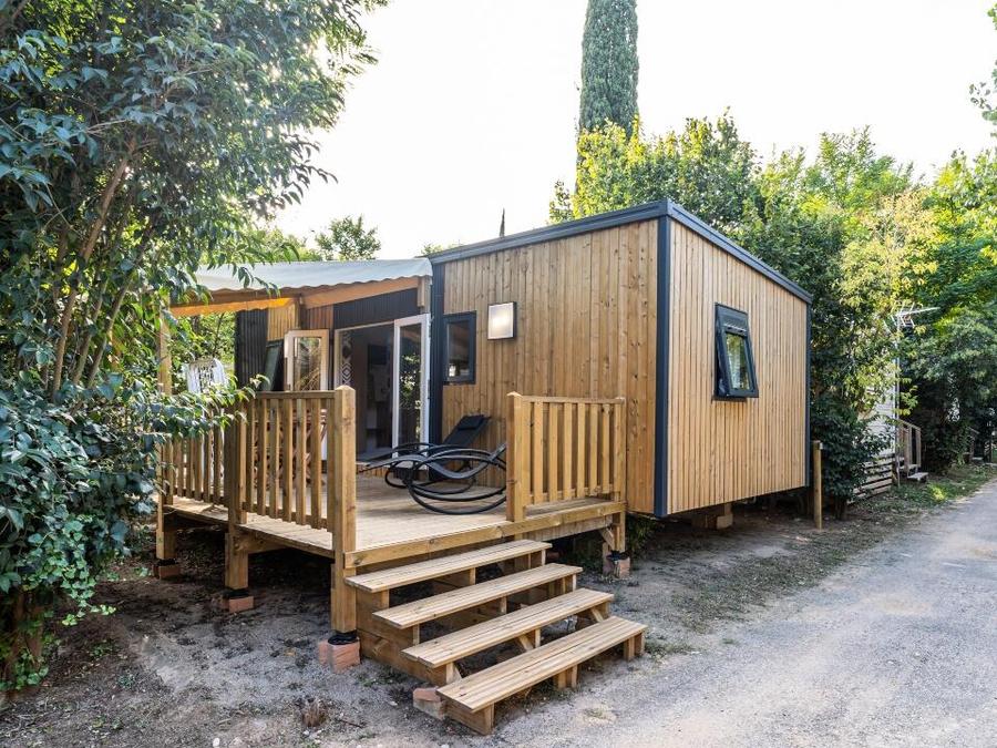 Ecolodge l'Etoile d'Argens - Mobil home - Mobilhome 4 personnes - Cottage 3 Pièces 4 Personnes Climatisé + TV