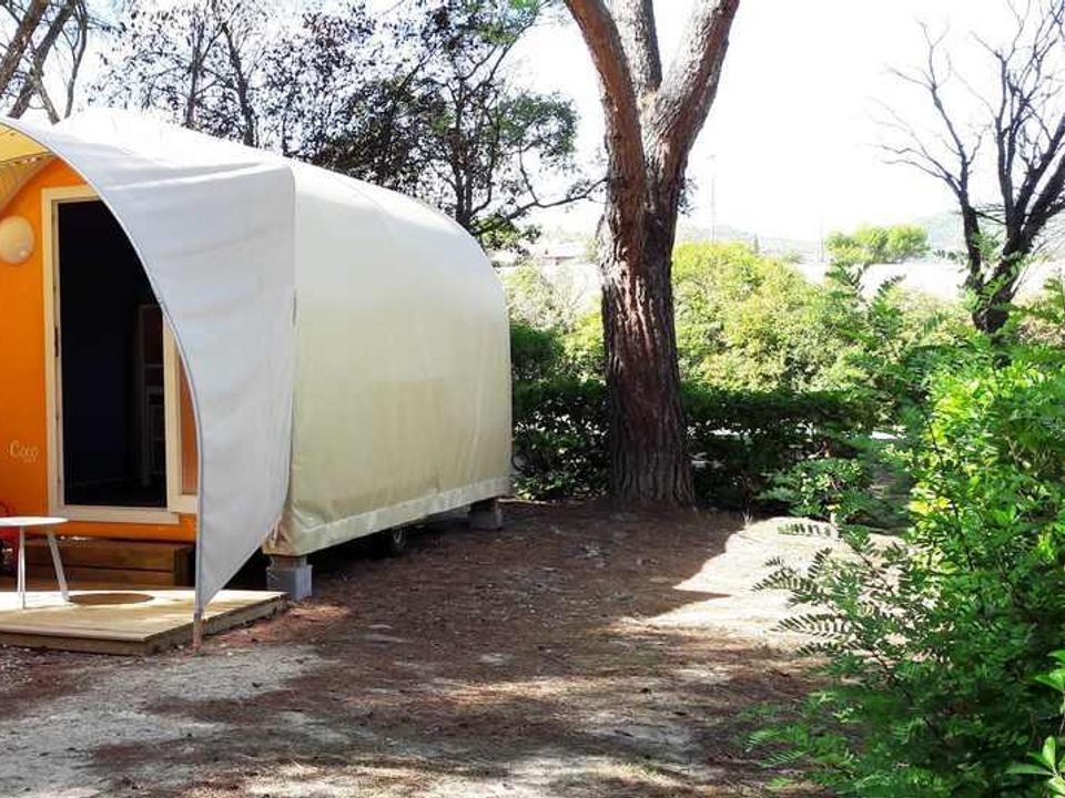 Provence Vallée - Mobil home - Insolite 2 personnes - Coco Sweet 12m² 1 chambre (sans sanitaires)