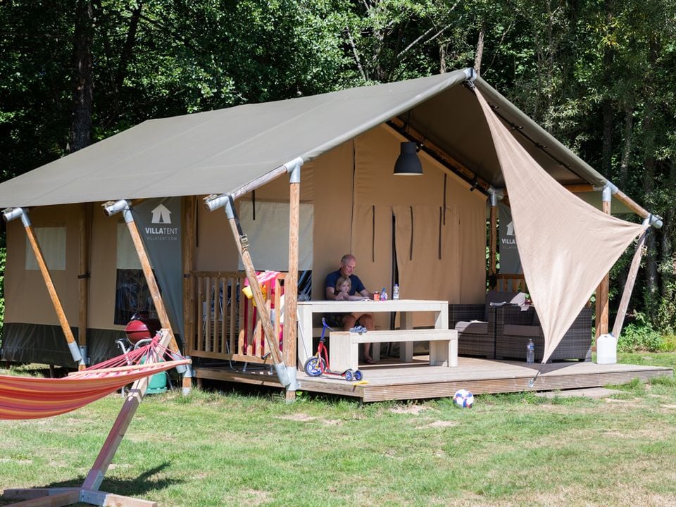 Au Clos de La Chaume - Mobil home - Tente en toile et en bois 5 personnes - ZEN