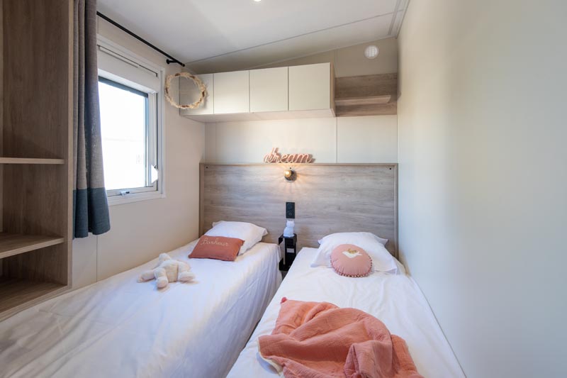 Camping Club La Côte des Roses - MS Vacances - Mobil home - 6p - Otello Sabia SIGNATURE & SPA Quartier Piéton