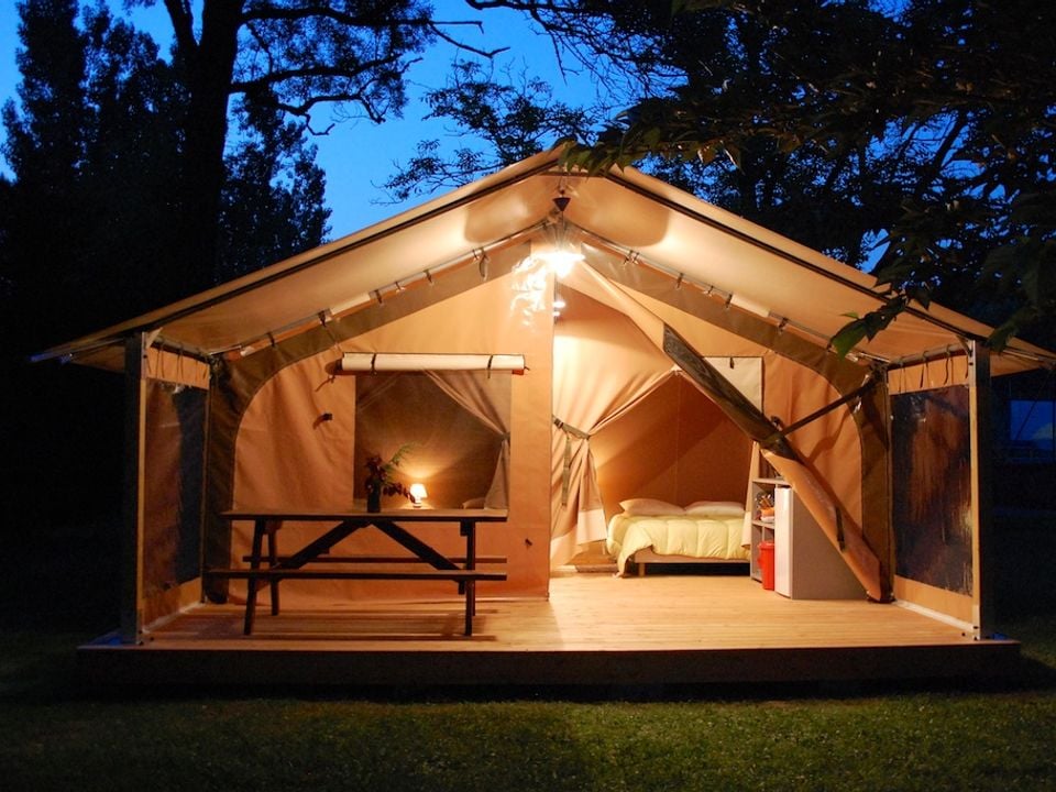 le Soleil des Bastides - Bungalow - Bungalow toilé 5 personnes - LODGE SAFARI 35 m²