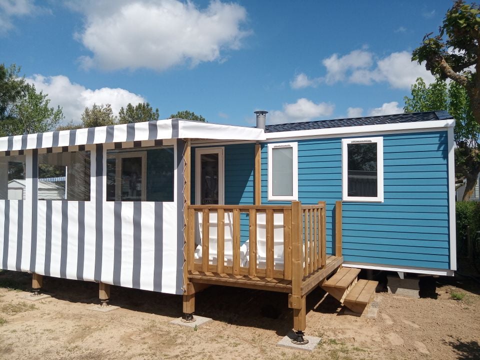 Acapulco - Mobil home - Mobilhome 6 personnes - 3 chambres CONFORT terrasse couverte (5/6p 30m²)