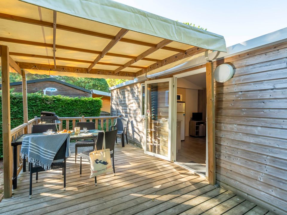 Les Fougères - Mobil home - Mobilhome 4 personnes - 4 personnes 2 salles de bain OR