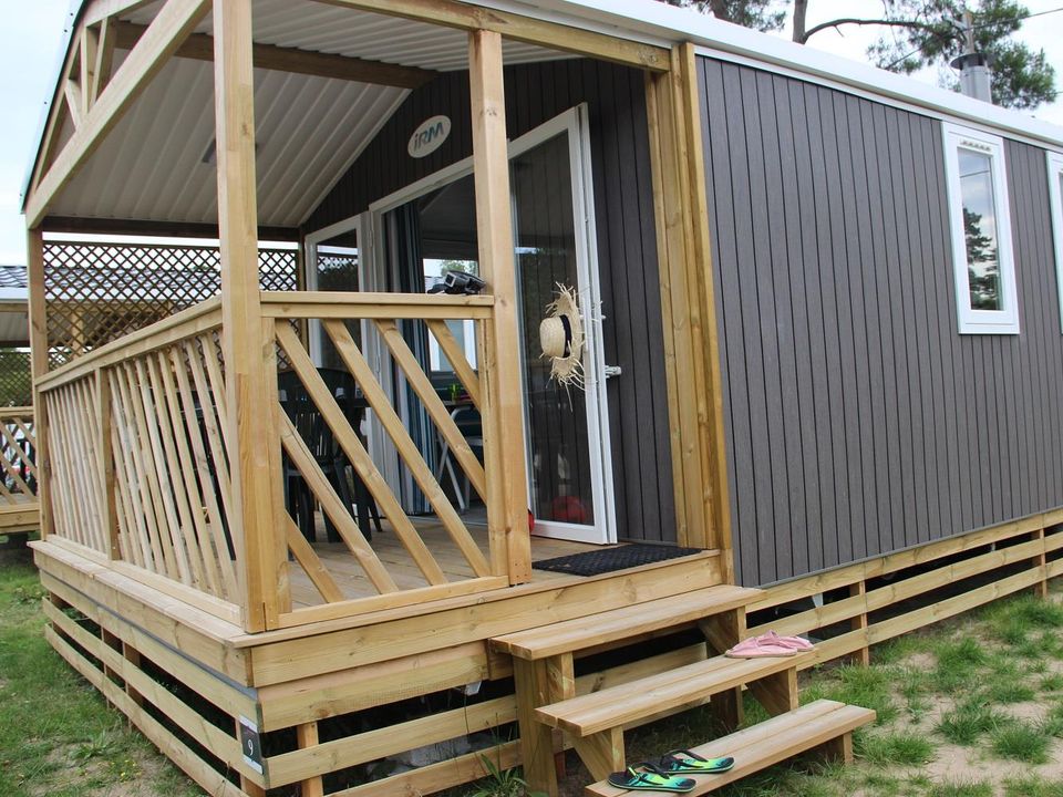 Domaine de Pont-Mahé - Mobil home - Mobilhome 4 personnes - MH2 LOGGIA BAY PREMIUM