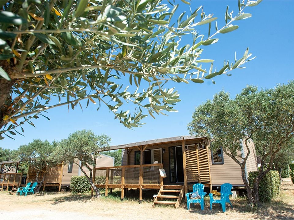 International Camping - Mobil home - Mobilhome 4 personnes - Mobil home Moustiers 32m2- Lave vaisselle + TV + Clim