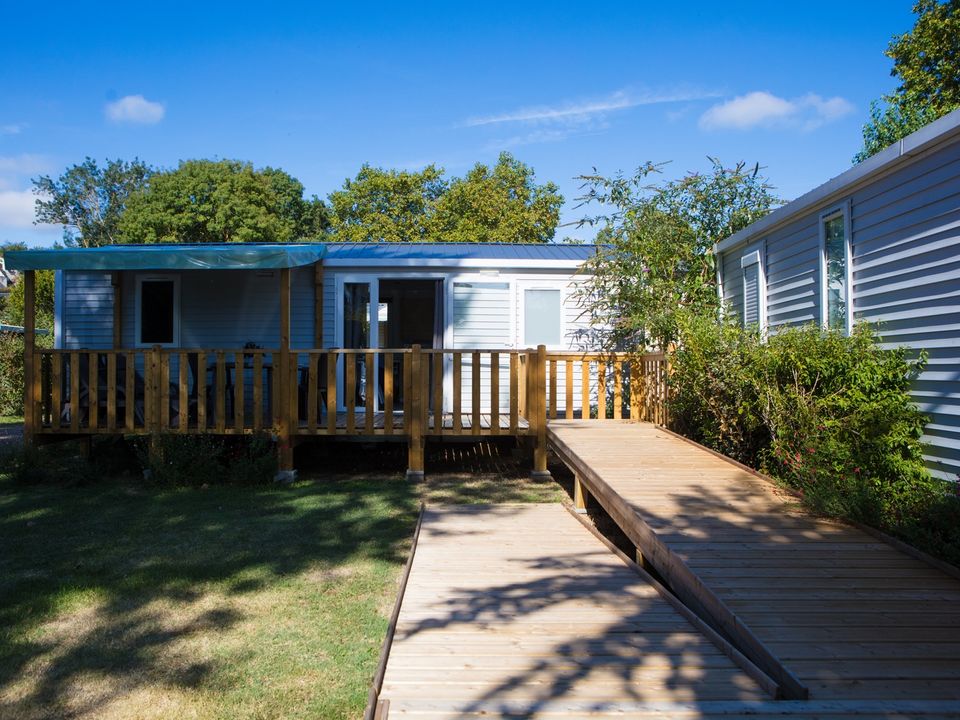 L'Isle Verte - Mobil home - Mobilhome 4 personnes - Cottage 2 chambres 4pers Accessible PMR