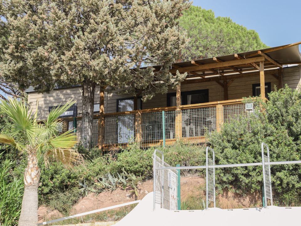 Site de Gorge Vent - Mobil home - Mobilhome 6 personnes - Mobil Home Holbox Panorama Premium 36 m2 - 3 chambres