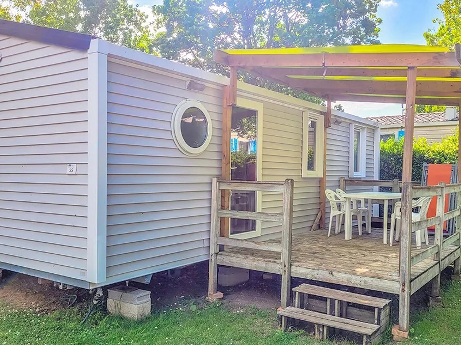 L'Abri-Côtier - Mobil home - Family 29 m² (3ch - 6 pers) + TV