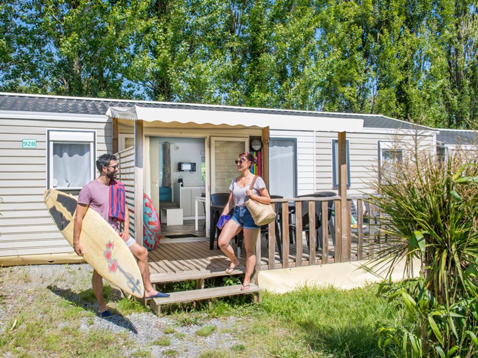 Erreka - Mobil home - Mobilhome 6 personnes - Cottage Prestige 3 chambres - 2 salles de bains 6 pers