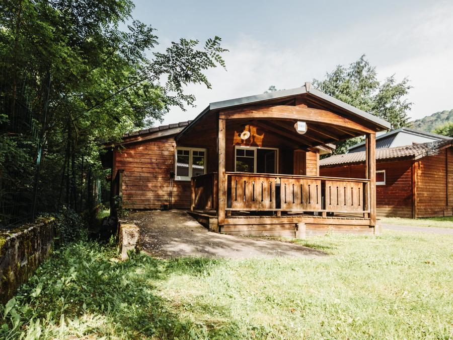 Le Malazéou - Châlet - Chalet 4 personnes - CHALET BOIS 4/6 pour personne à mobilité réduite - 35m2