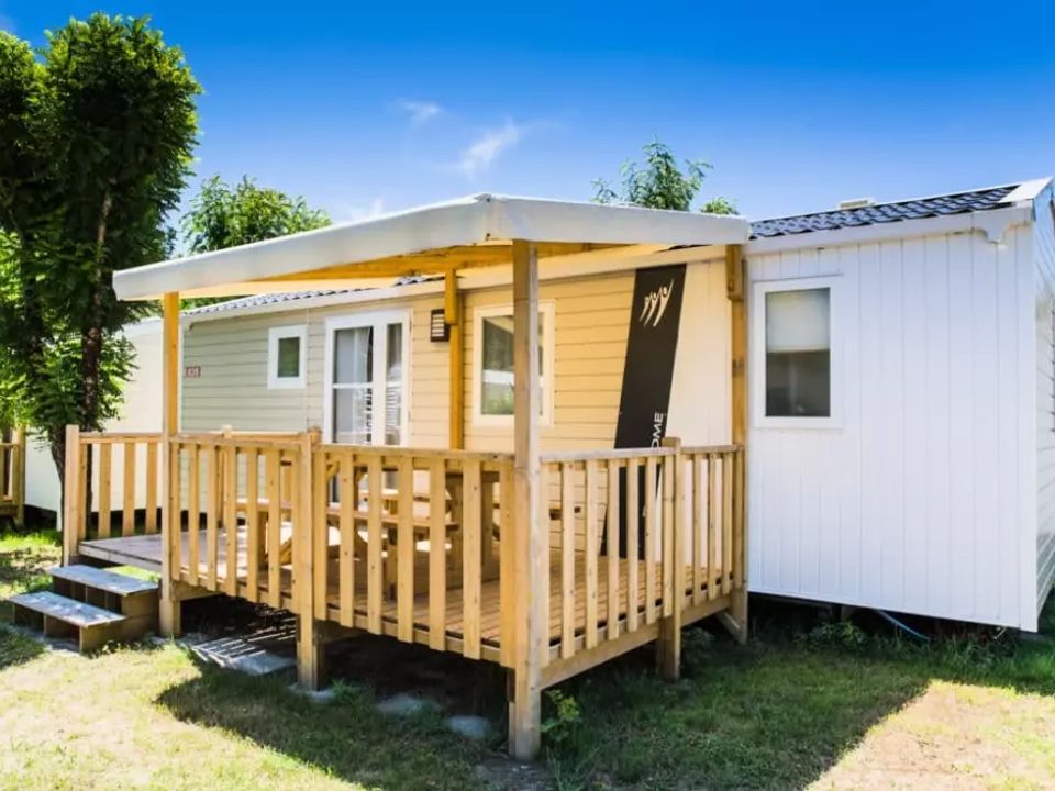 camping de la pointe - Châlet - Chalet 5 personnes - Chalet Confort 3 Pièces 4/5 Personnes