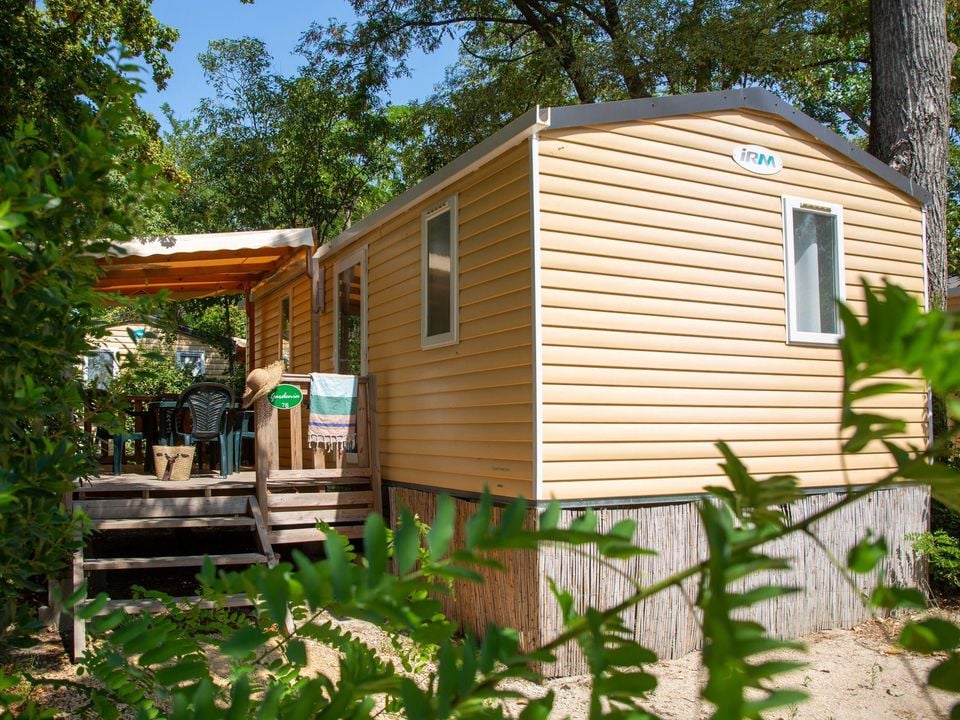 Camping du Pont d'Avignon - Mobil home - Mobilhome 6 personnes - Super Mercure Access climatisé