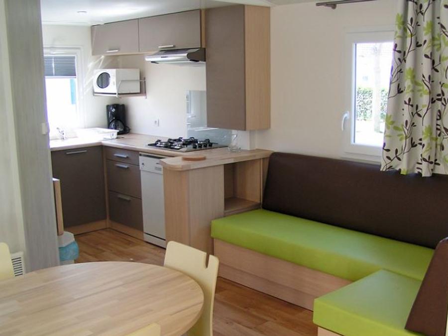 Au Lac d'Hautibus - Mobil home - Mobilhome 4 personnes - 2 chambres CONFORT PLUS