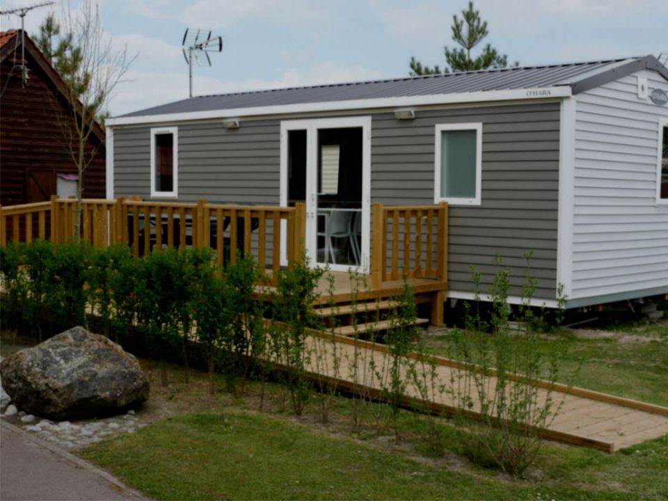 Camping des Roses - Mobil home - Mobilhome 4 personnes - PMR
