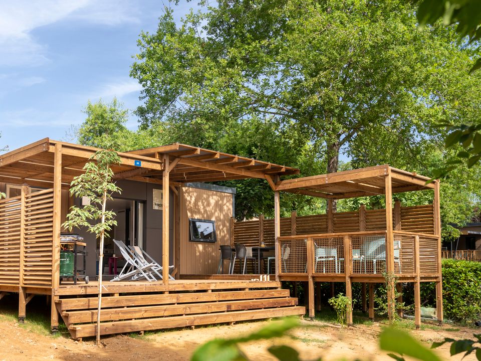 Bordénéo - Mobil home - Mobilhome 6 personnes - EXCLUSIF 3 CHAMBRES + SUITE PARENTALE